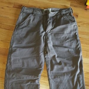 Men's fleece lined work pants